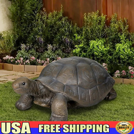 Turtle Garden Statues Concrete Lawn Decor Figurines