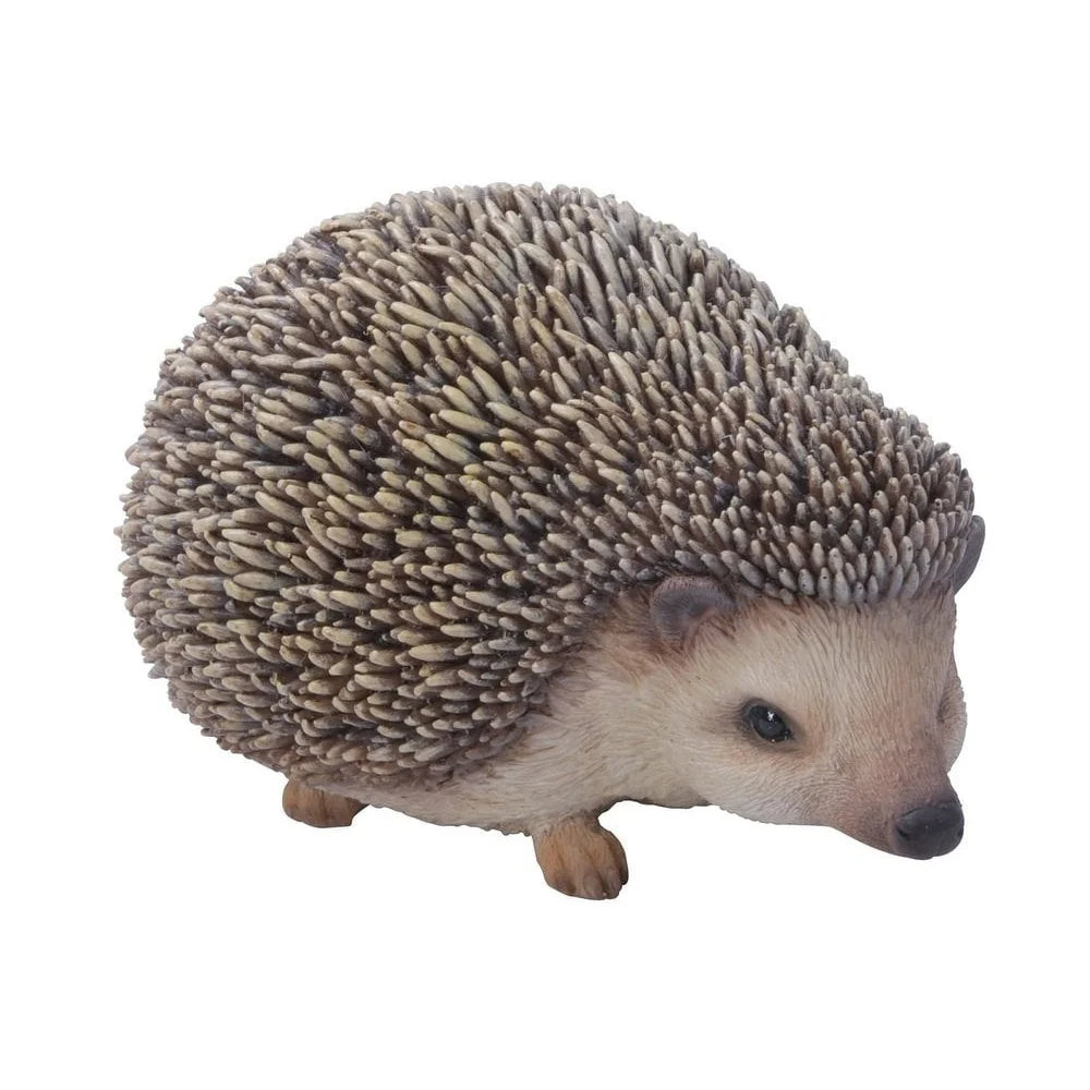 Sitting Hedgehog Statue Garden Decor Polyresin Ornament