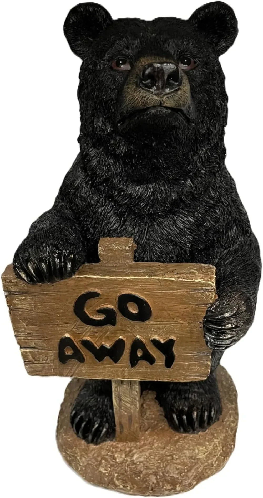 Go Away Gnome Sign Garden Yard Sign Front Porch Decoration