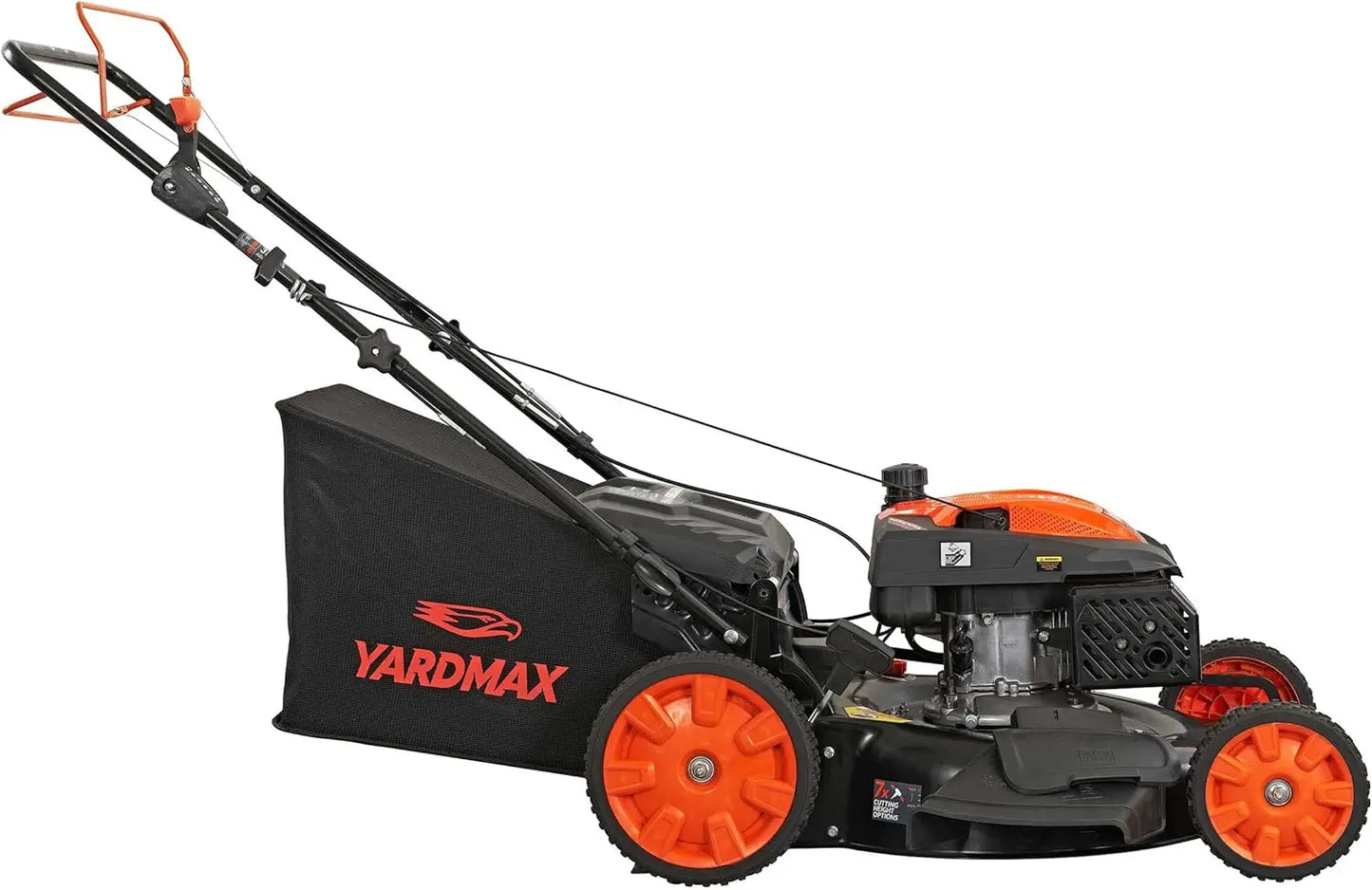 22 Inch 201cc Select Pace 6 Speed CVT Gas Lawn Mower Black