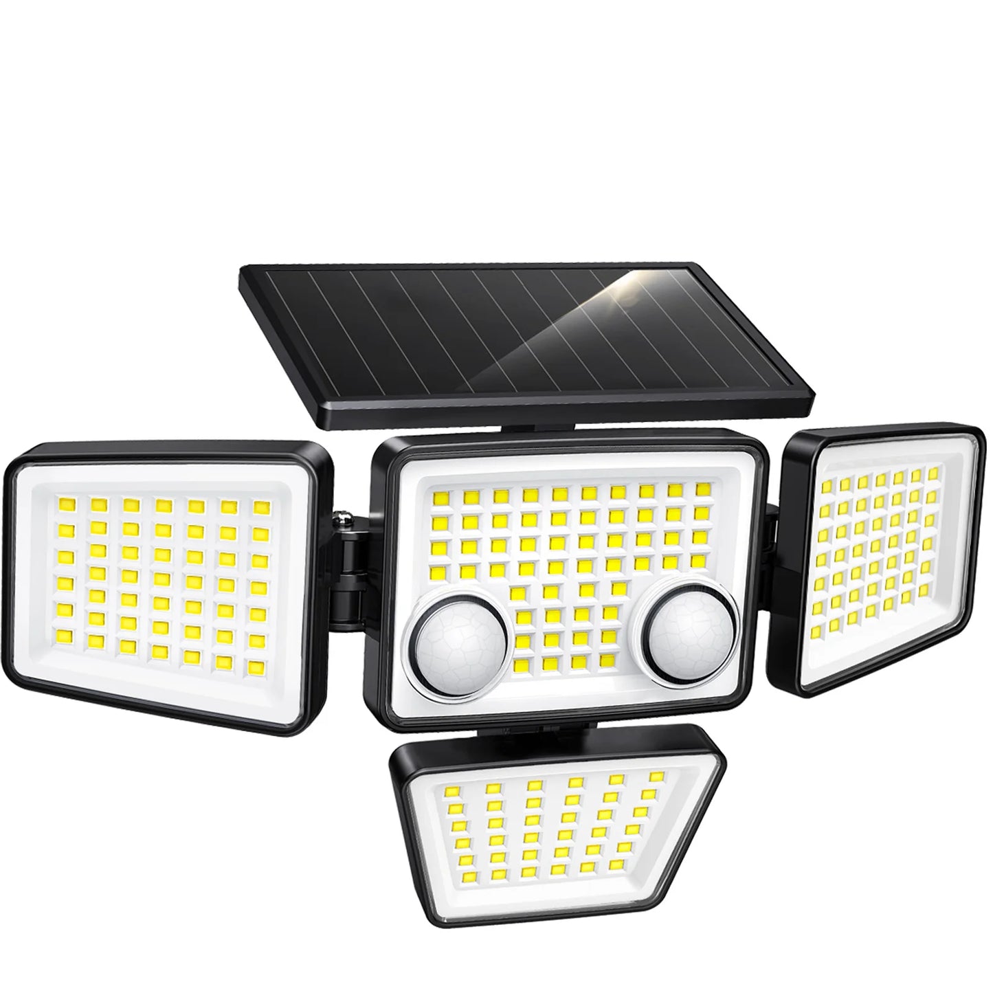 Solar Outdoor Lights 3000LM 188 LED Motion Sensor Flood Security Lights for Backyard Patio