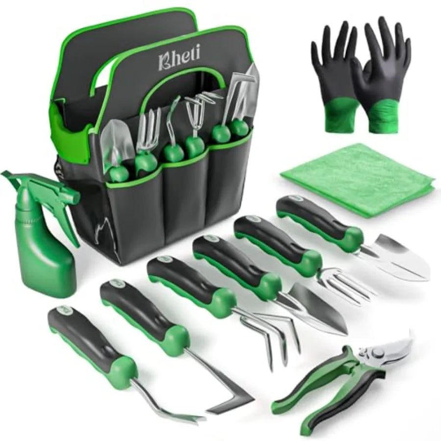 Heavy Duty Stainless Steel Garden Tool Set 11 Piece