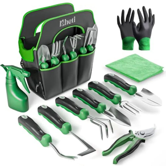 Heavy Duty Stainless Steel Garden Tool Set 11 Piece
