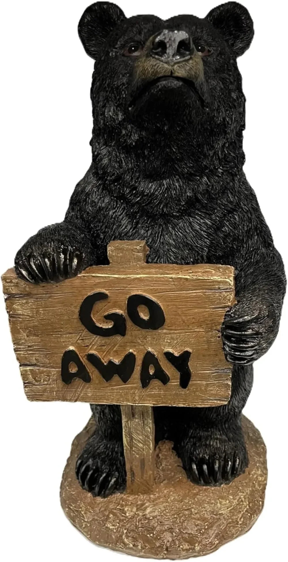 Go Away Gnome Sign Garden Yard Sign Front Porch Decoration
