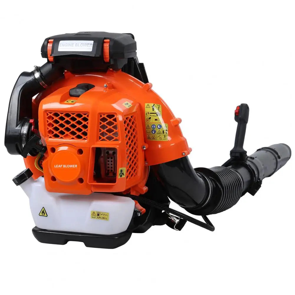 80cc Backpack Gas Leaf Blower 900 CFM Powerful Clearing Tool
