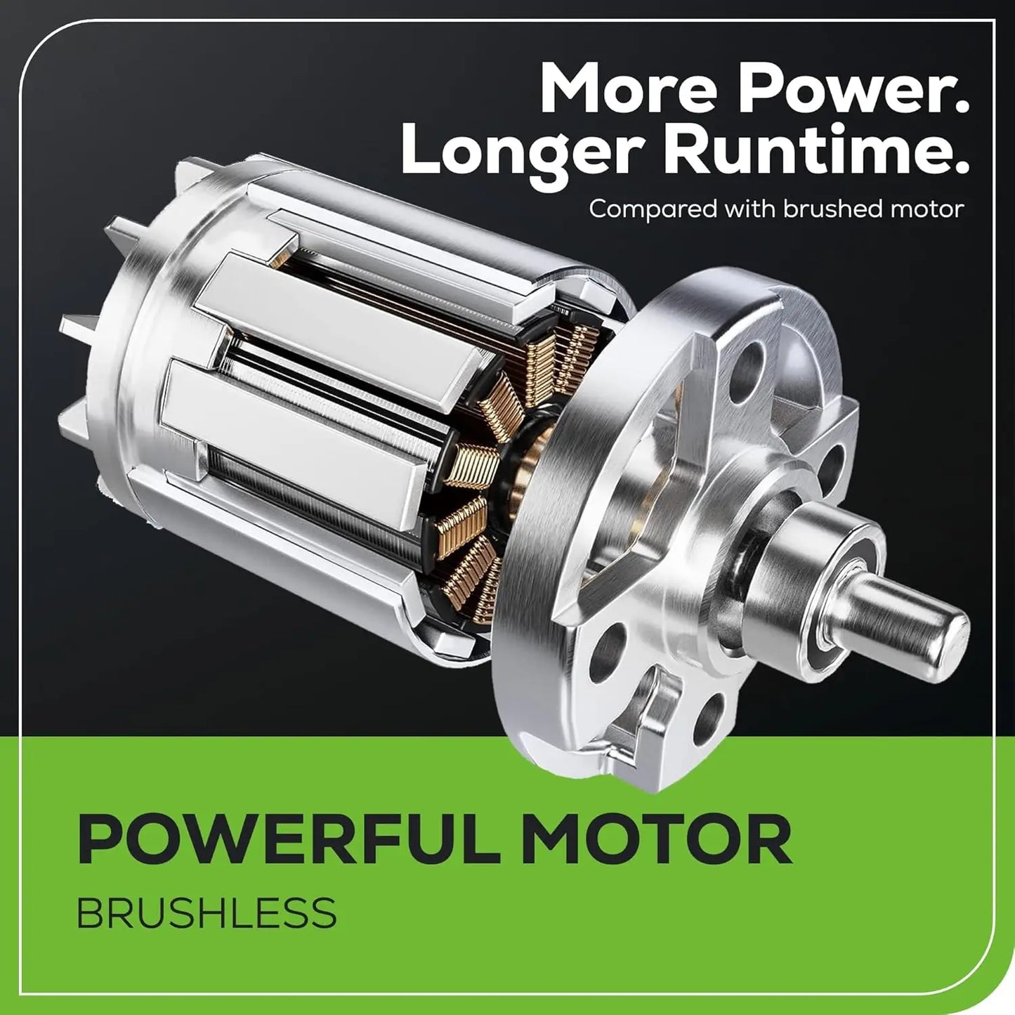 80V 21 Inch Brushless Cordless Lawn Mower Battery Included