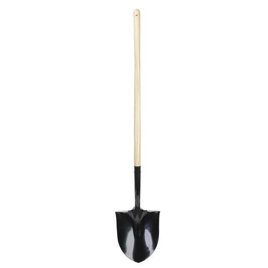 1PC Round Point Shovel with Wood Handle,Garden Shovel for Digging,Beach Shovel,Car Snow Shovel,Hand Shovel for Gardening Digging