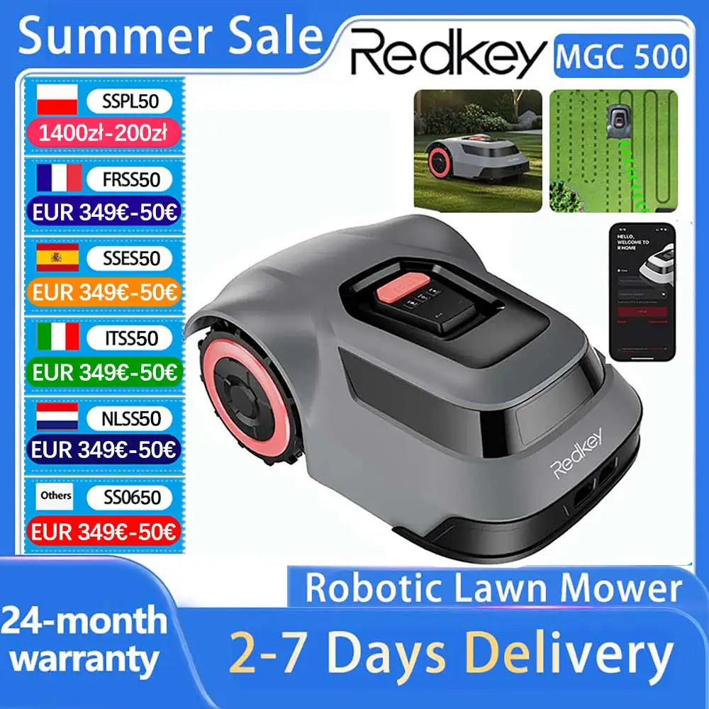 Redkey MGC500 Robot Lawn Mower App Control Cable Break