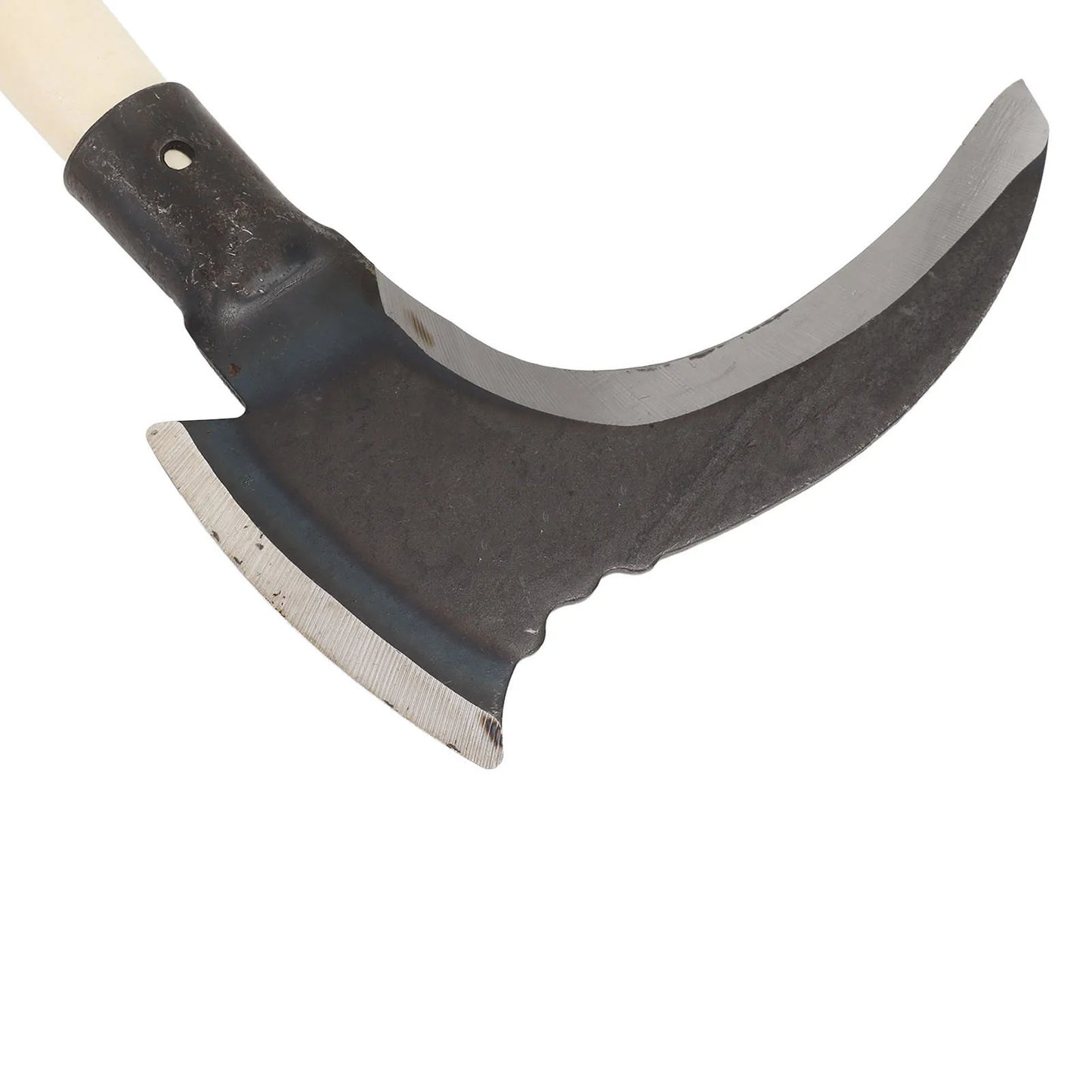 High Manganese Steel Double Scythe Multifunctional Mowing Tool for Gardening and Tree Cutting