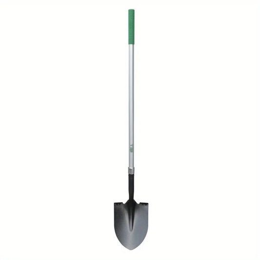 Fiberglass Long Handled Digging Shovel with Comfort Grip