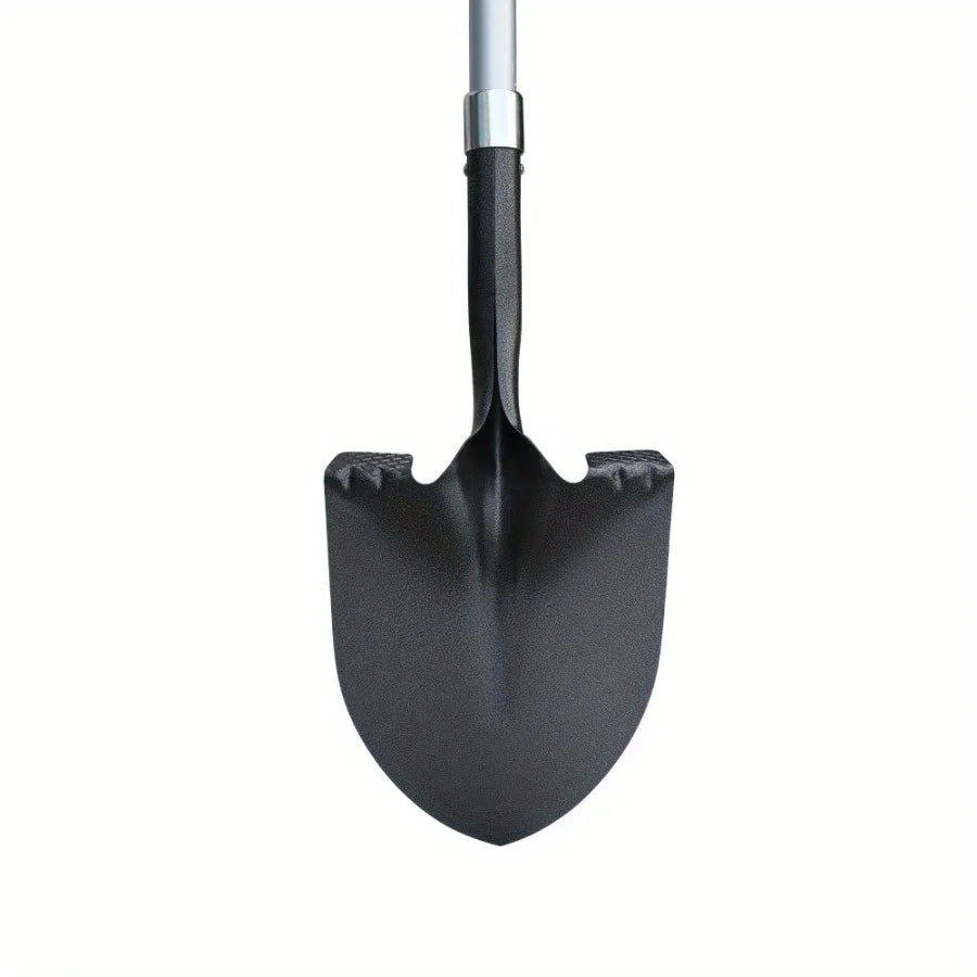 Fiberglass Long Handled Digging Shovel with Comfort Grip