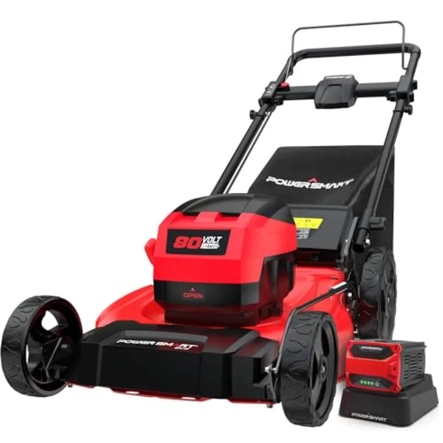 80V Max 21 Inch Cordless Lawn Mower 3 in 1 Brushless Electric Mower PS76821