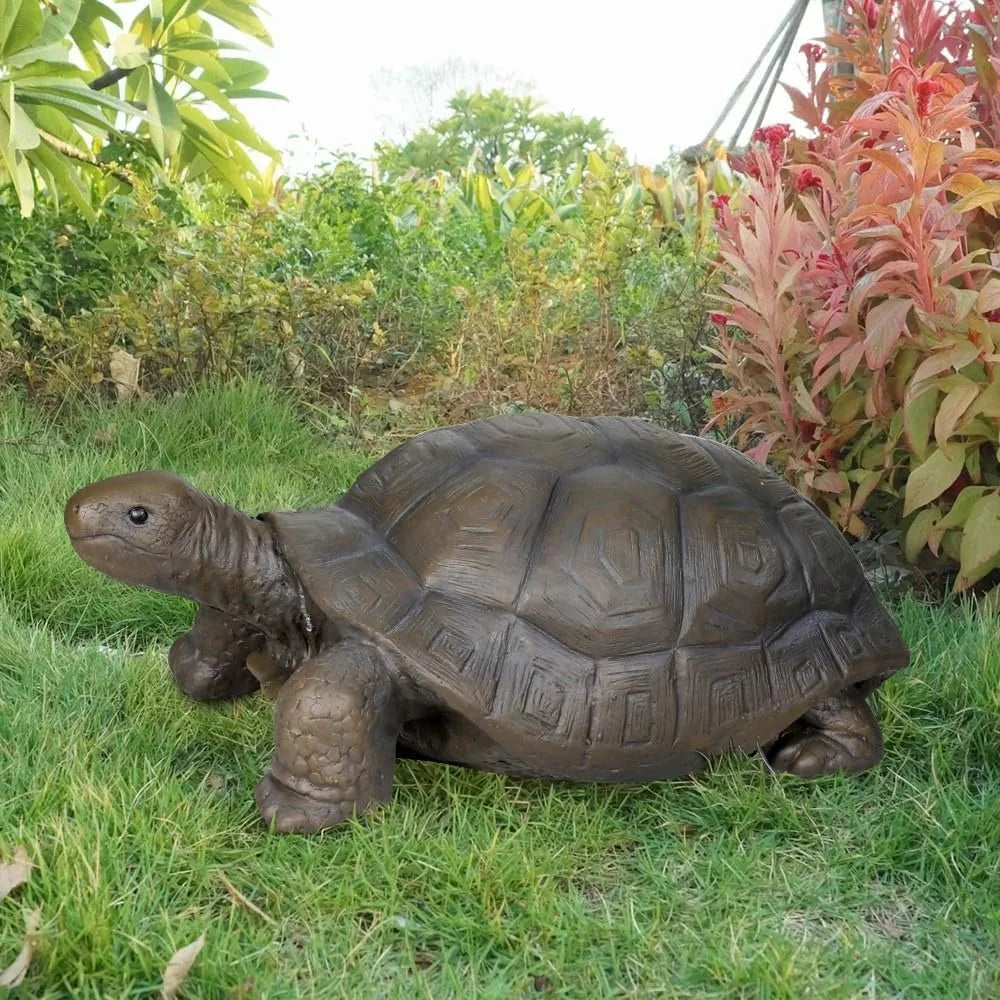 Turtle Garden Statues Concrete Lawn Decor Figurines