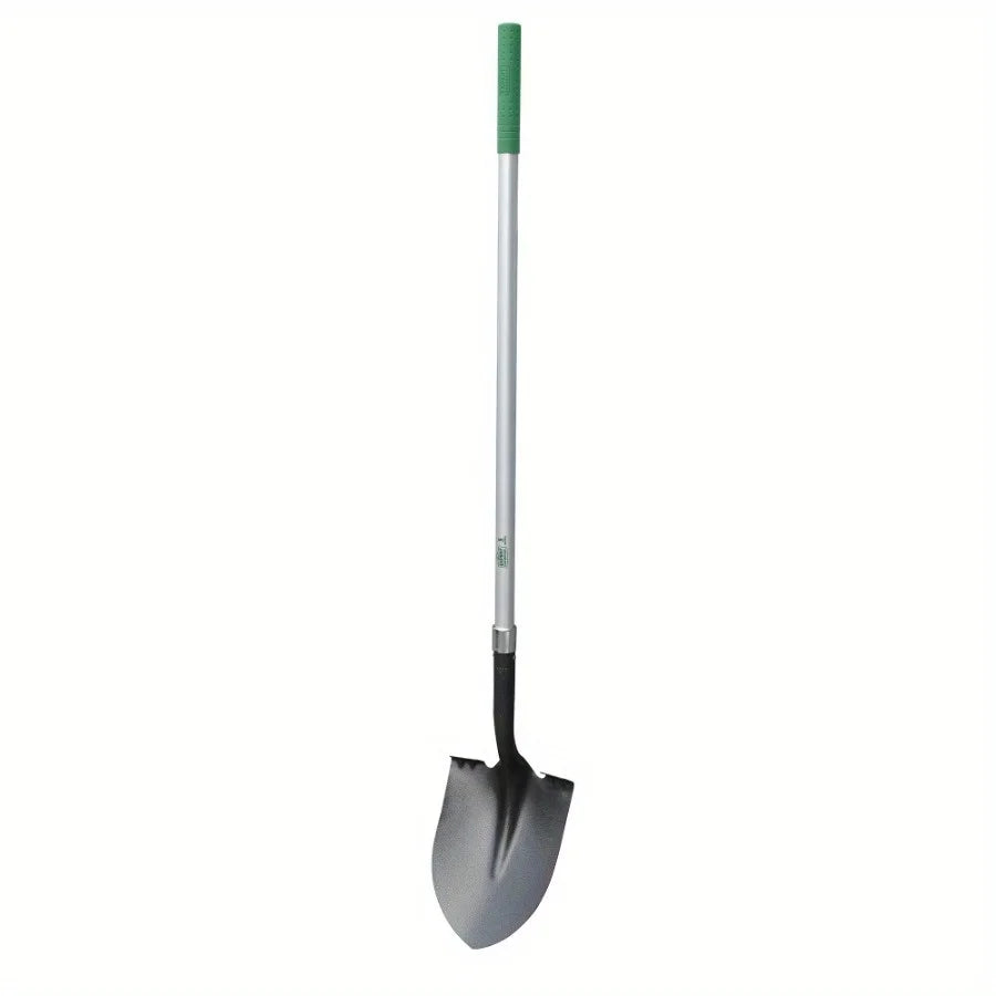 Fiberglass Long Handled Digging Shovel with Comfort Grip