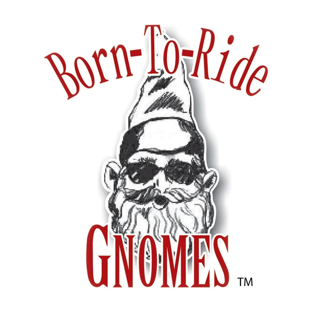 Biker Gnome Shelf Sitters Outdoor Resin Figures Painted