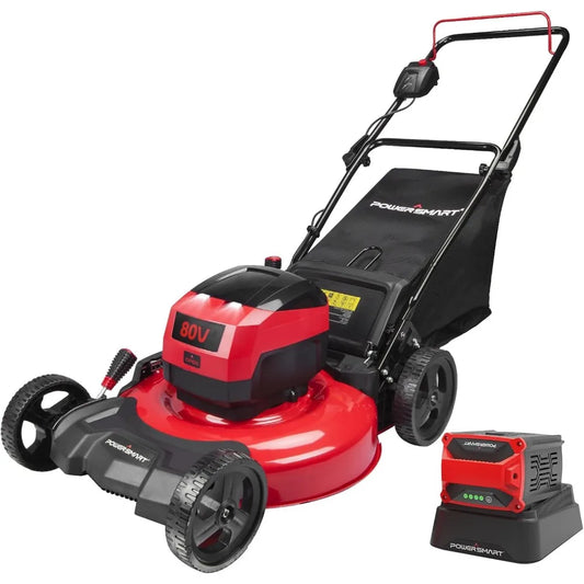 80V MAX 21in. Cordless Push Lawn Mower, 3-in-1 Brushless Battery Lawn Mower with 6.0Ah Battery and Charger (DB2821)