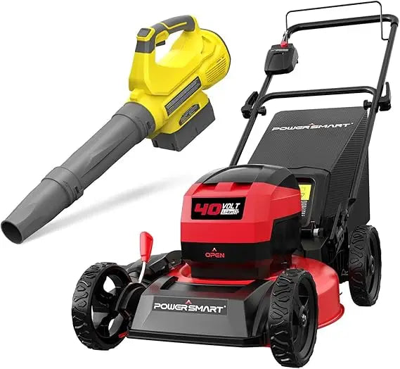 40V Cordless Lawn Mower and Leaf Blower Combo Set