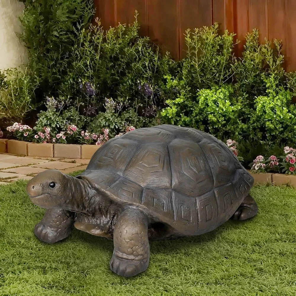 Turtle Garden Statues Concrete Lawn Decor Figurines