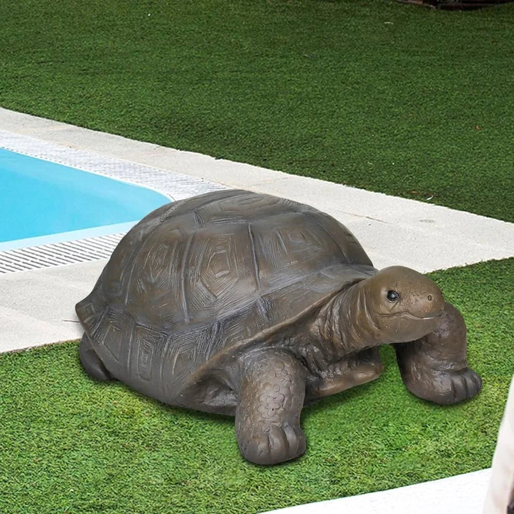 Turtle Garden Statues Concrete Lawn Decor Figurines