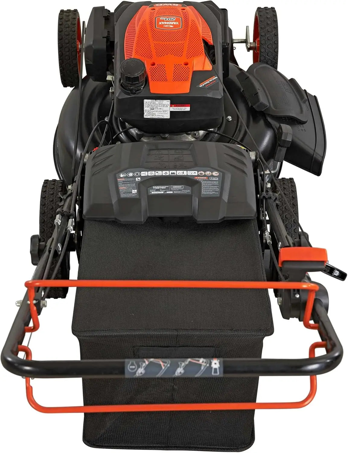 22 Inch 201cc Select Pace 6 Speed CVT Gas Lawn Mower Black