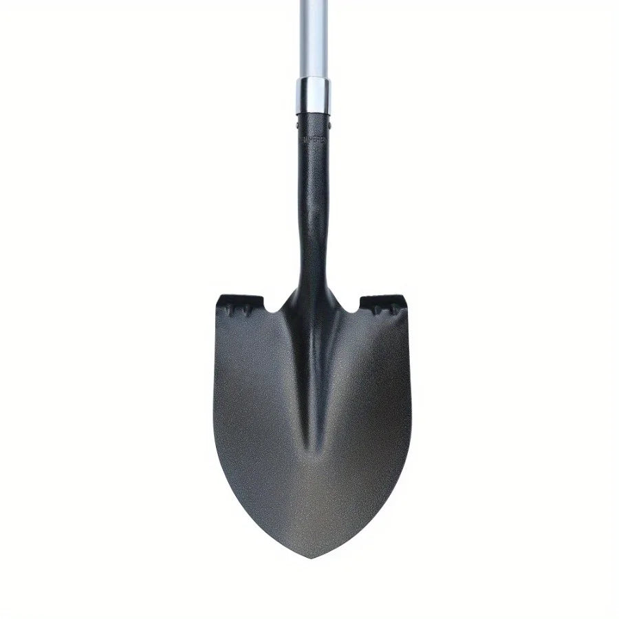 Fiberglass Long Handled Digging Shovel with Comfort Grip