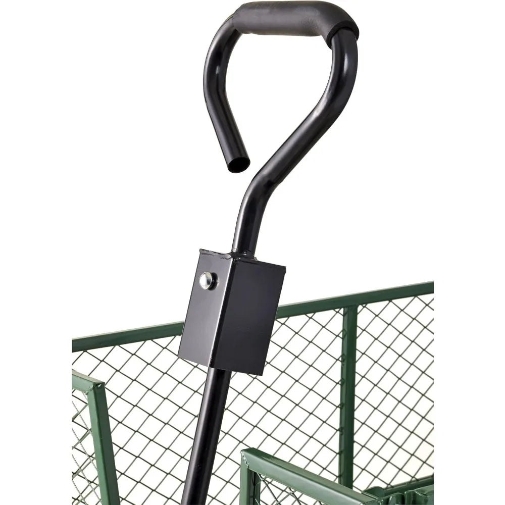 Sandusky Lee CW4824 Muscle Carts Steel Utility Garden Wagon 1000 lb Load Capacity 21-3/4 Inch Height x 48 Inch Length x 24 Inch Width