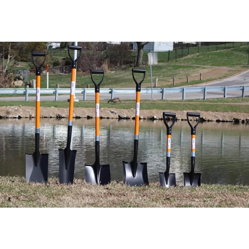 Ashman 6 Piece Assorted Shovels 41 Inch Large Handle Set
