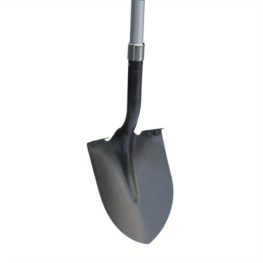 Fiberglass Long Handled Digging Shovel with Comfort Grip