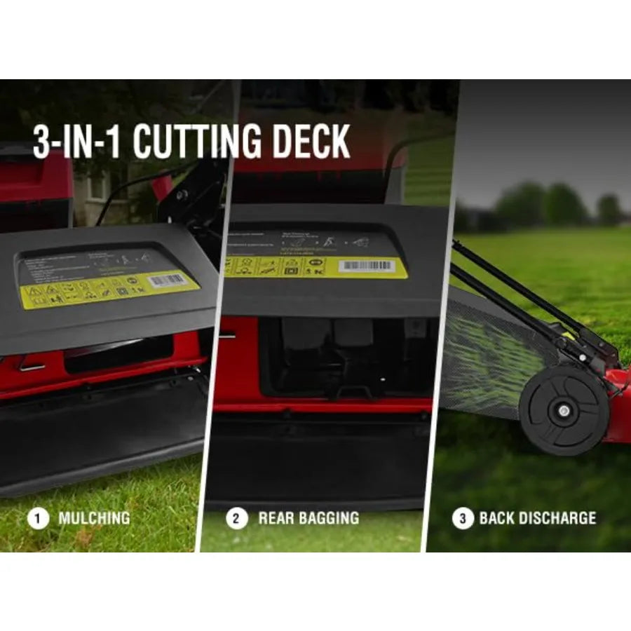 80V Max 21 Inch Cordless Lawn Mower 3 in 1 Brushless Electric Mower PS76821