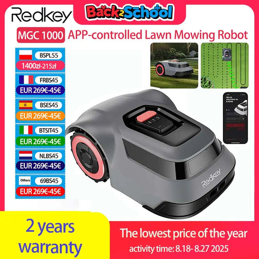 Redkey CTOF MGC500 Robot Lawn Mower With App Control