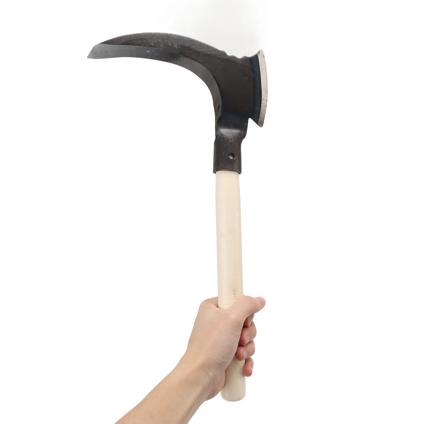 High Manganese Steel Double Scythe Multifunctional Mowing Tool for Gardening and Tree Cutting